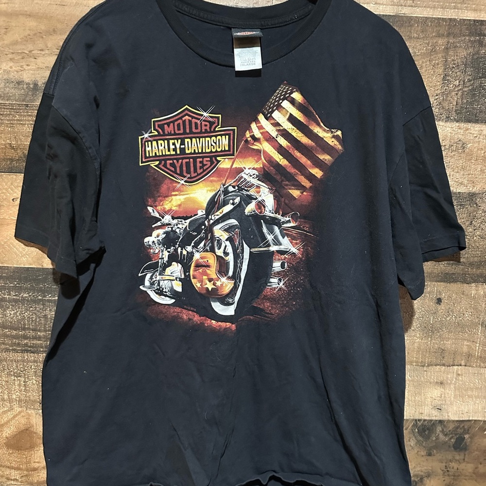 Harley-Davidson Black Graphic T-Shirt